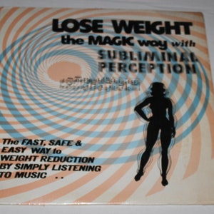 Vintage Lose Weight the Magic Way with Subliminal Perception LP Record