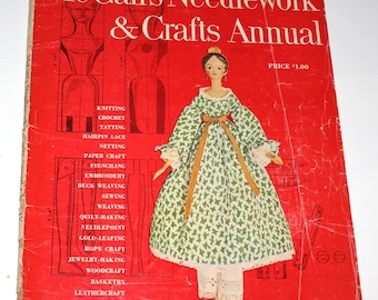 Vintage McCall Needlework and Crafts Annual Magazine