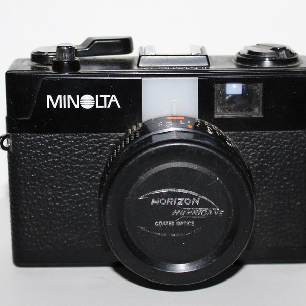 Vintage Minolta Hi Matie G2 Len 38mm, Cámara Vintage