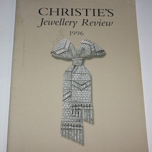 Vintage Christie&#39;s Jewellery Review 1996 Magazine
