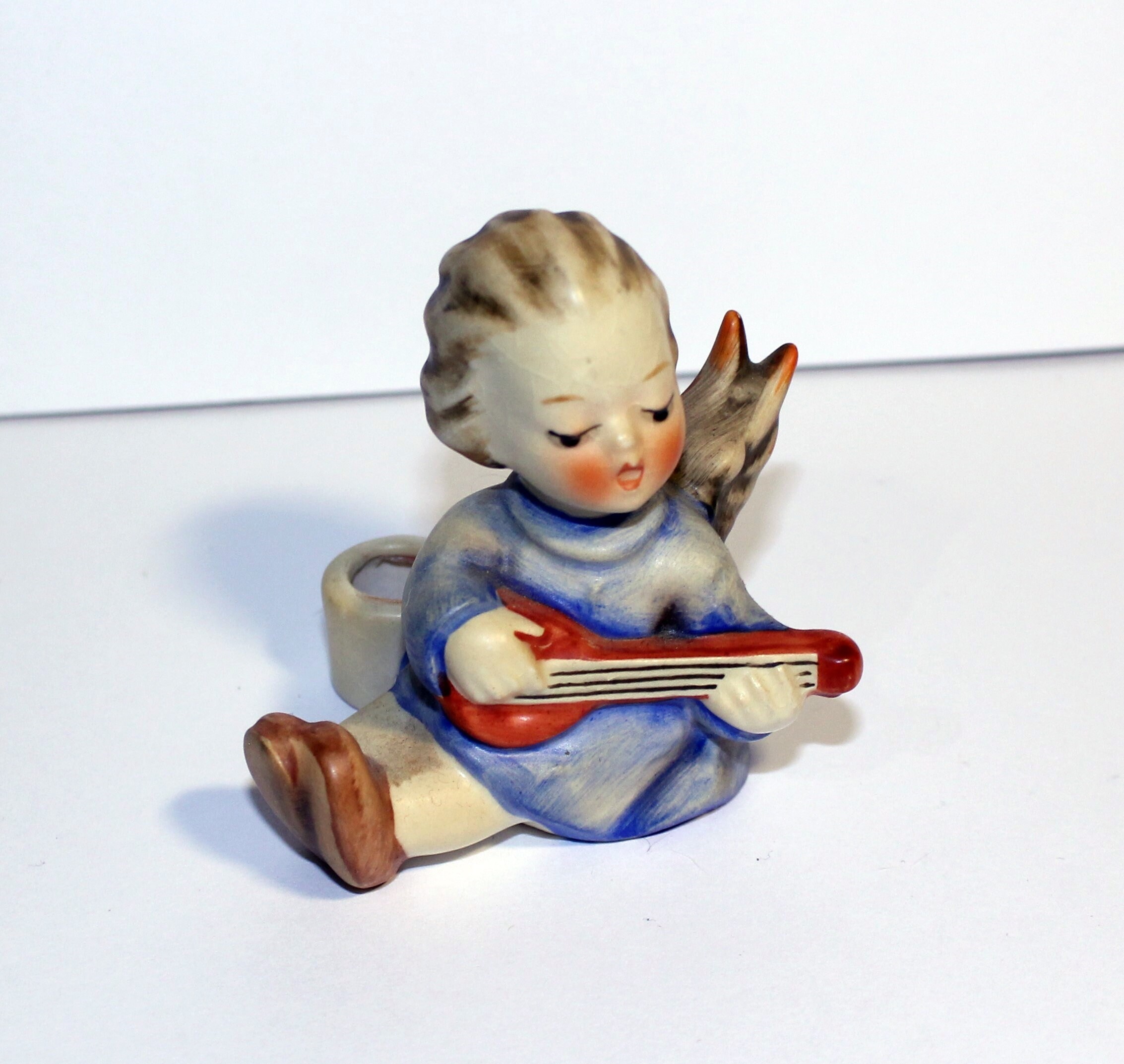 Goebel Hummel Angel Candle Holder Etsy