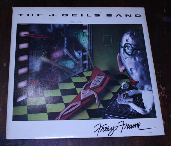 The J Geils Album Freeze Frame By J Geils Record Vintage J Etsy