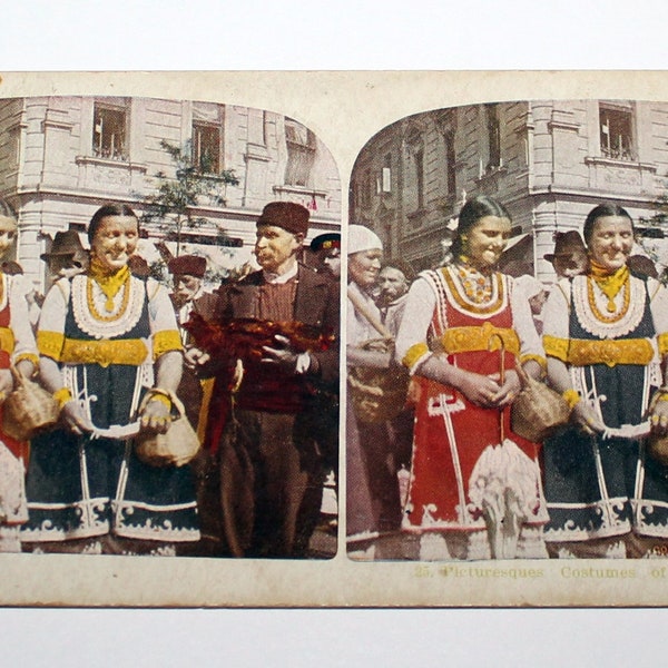 Antique World Series Stereoscope Stereoview Photograph, Stereoscope Viewer Card