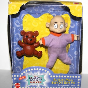 Vintage Rugrats Movie Baby Dil Soft Pal Collectible 90s Cartoon