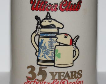 Vintage Utica Beer Tray|schultz & Dooley Beer Serving Tray 25