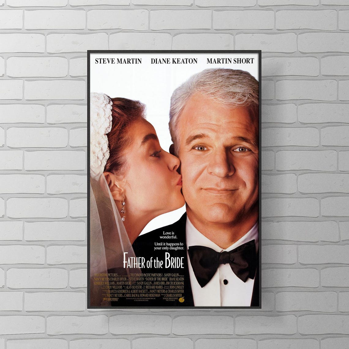 Father of the Bride 1991 Movie Poster | Canvas Wall Art | Limited ...