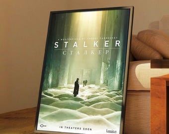 Stalker Movie Poster | Canvas Wall Art | Limited Collection | Unframed Print | Home Decor | Gift Idea