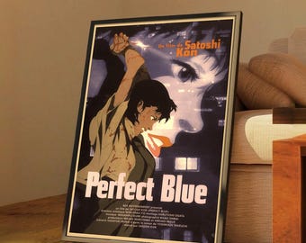 Perfect Blue Movie Poster | Canvas Wall Art | Limited Collection | Unframed Print | Home Decor | Gift Idea