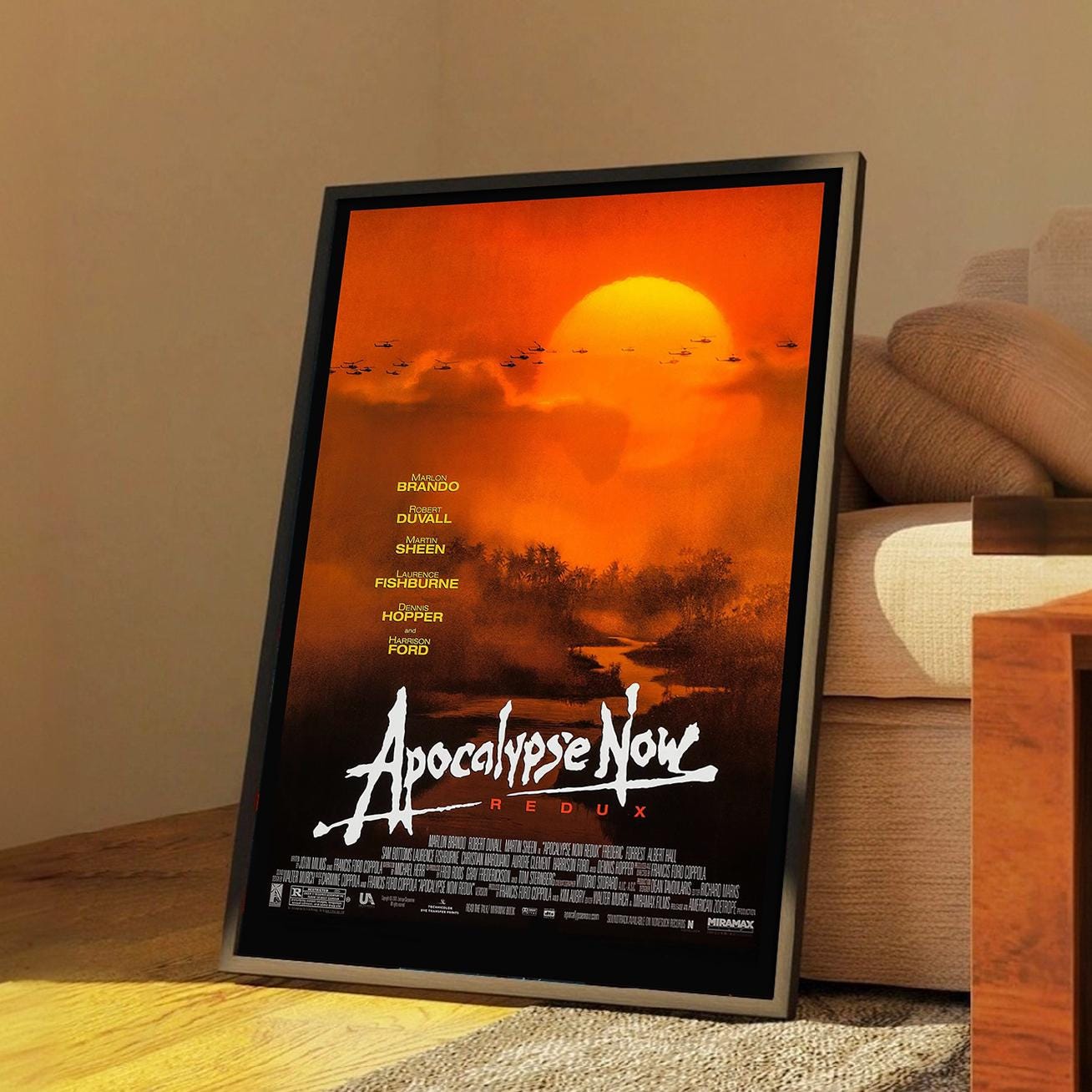 Poster Apocalypse Now HQ 40x60cm, Reproduction D'affiche De Cinéma, Neuve