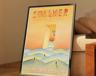 Stalker Movie Poster | Canvas Wall Art | Limited Collection | Unframed Print | Home Decor | Gift Idea