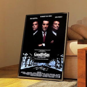 Filmaffisch för GoodFellas | Canvastavlor | Begränsad kollektion | Oinramad tryck | Heminredning | Presentidé