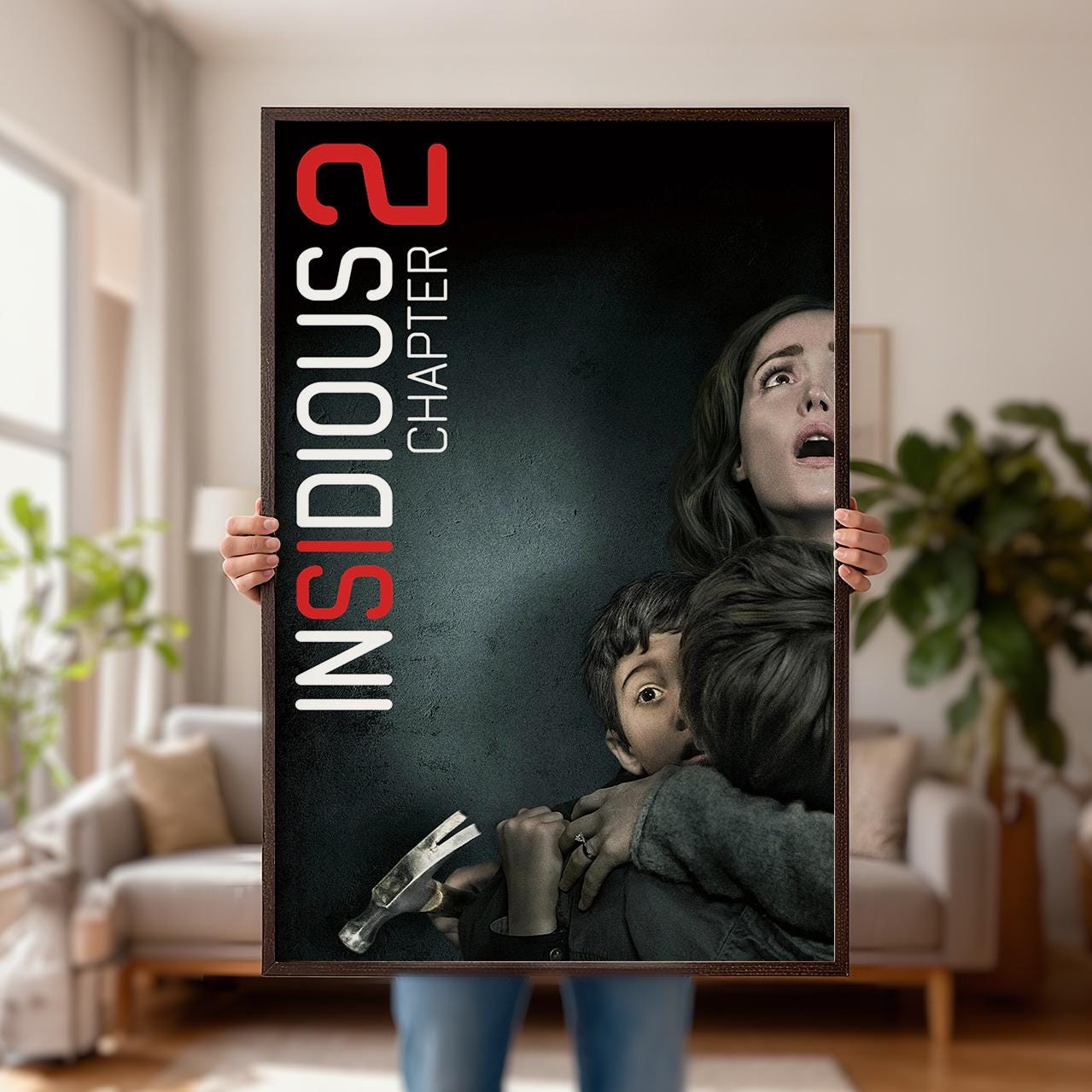 インシディアス チャプター2 (2013) ポスター、室内装飾、壁アートキャンバスプリント - Etsy 日本, image size:1279x1279