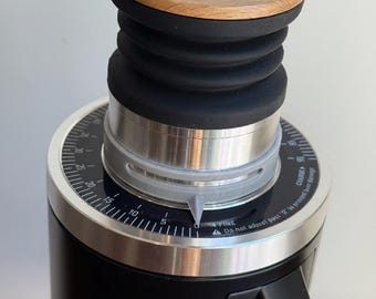 DF54 True Zero Dial Indicator – Adjustable Ring with Wide Slot Design | Burr Alignment Recalibration Mod for Turin DF54 Grinder