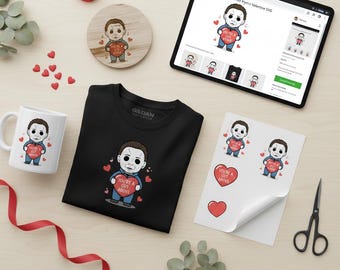 Spooky Valentines Day svg