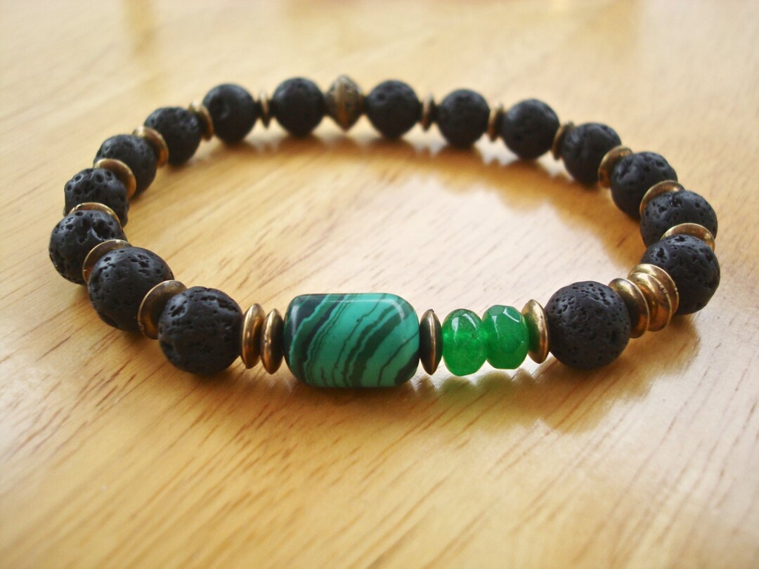 Men's Spiritual Protection, Wisdom Courage Bracelet With