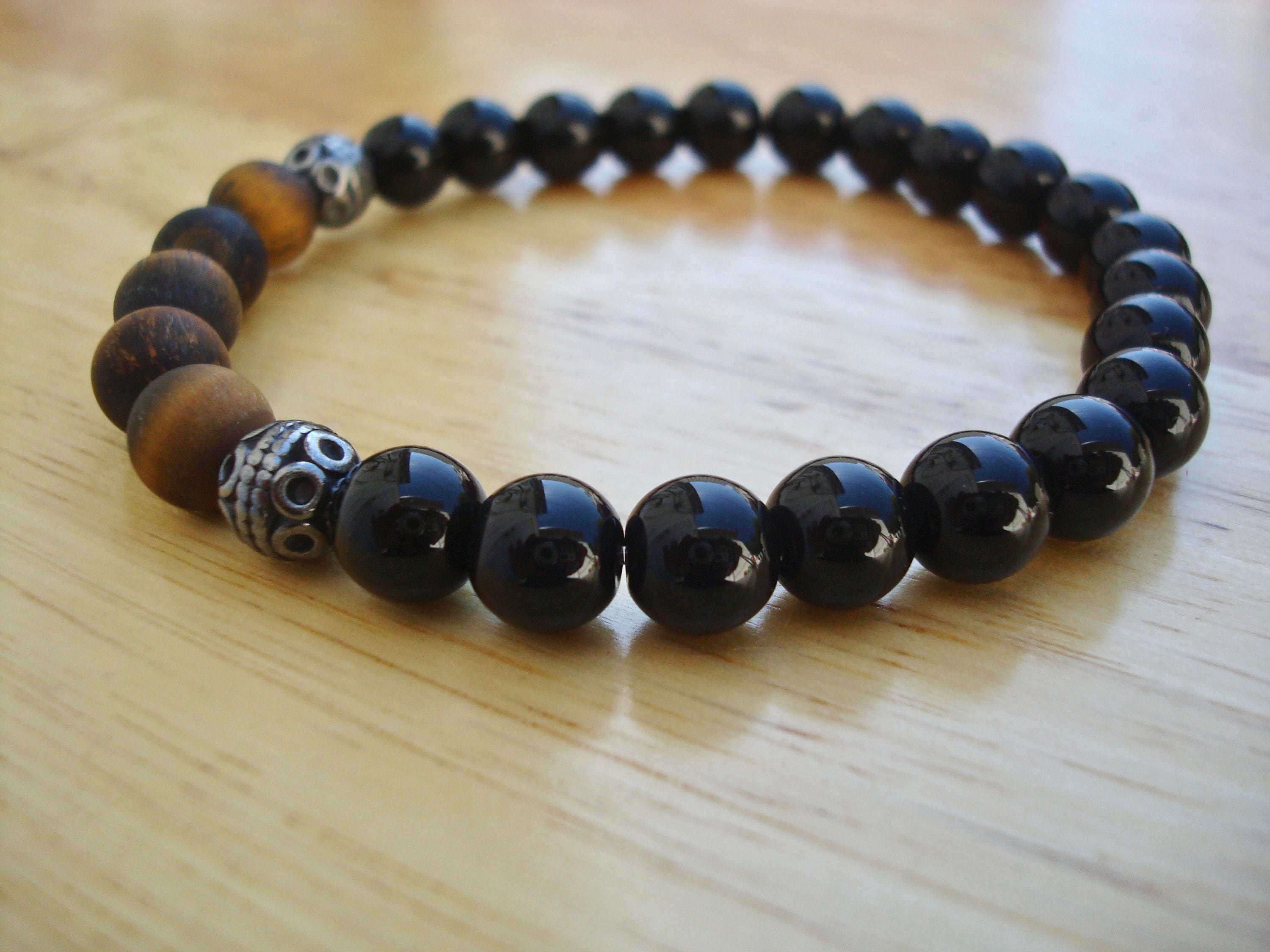 Men's Spiritual Protection Fortune Healing Bracelet With - Etsy Canada