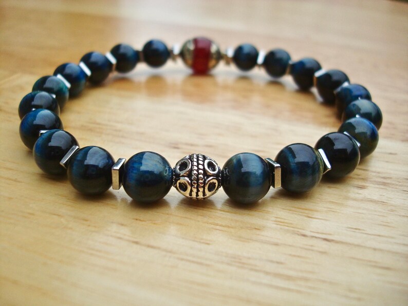 Men's Spiritual Protection Fortune Bracelet With Semi Etsy
