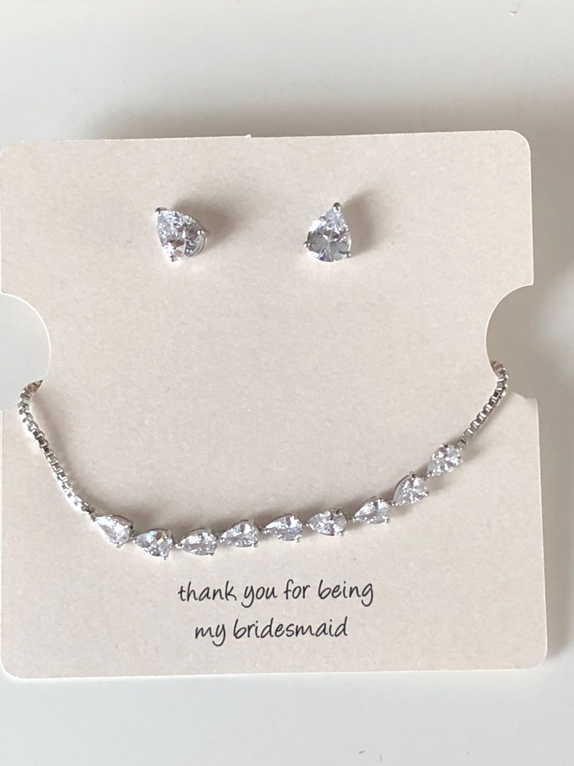 Junior bridesmaid jewelry sets Clearance