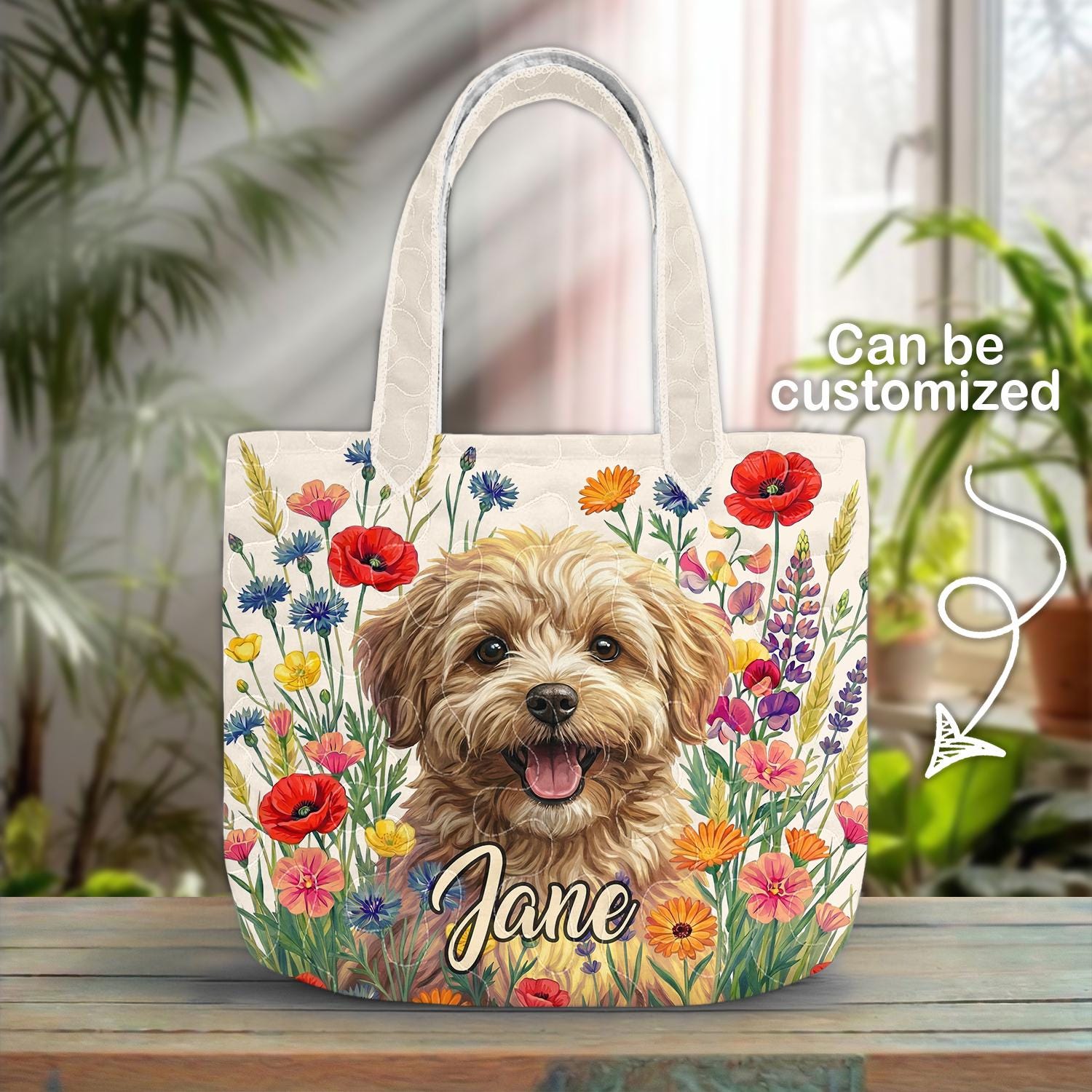 Shih tzu quilted tote bags - Etsy 日本