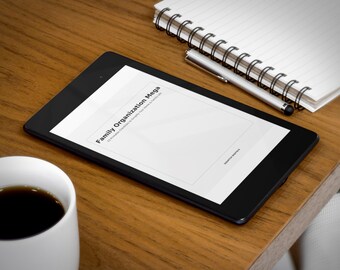 Family Organization Planner: 23 Printable Checklists (PDF Download)