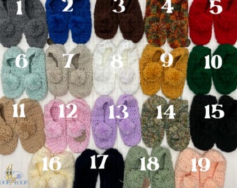 Handmade Crochet Slippers: Cottagecore Comfort