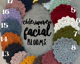 Ciderwoven Soft Soaks Facial Blooms
