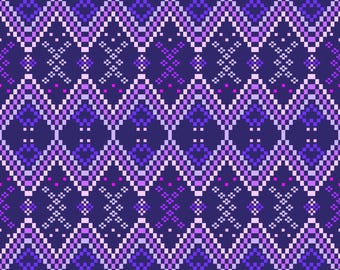 Purple Ethnic Seamless Pattern Tribal Geometric Textile Design for Fashion, digital use