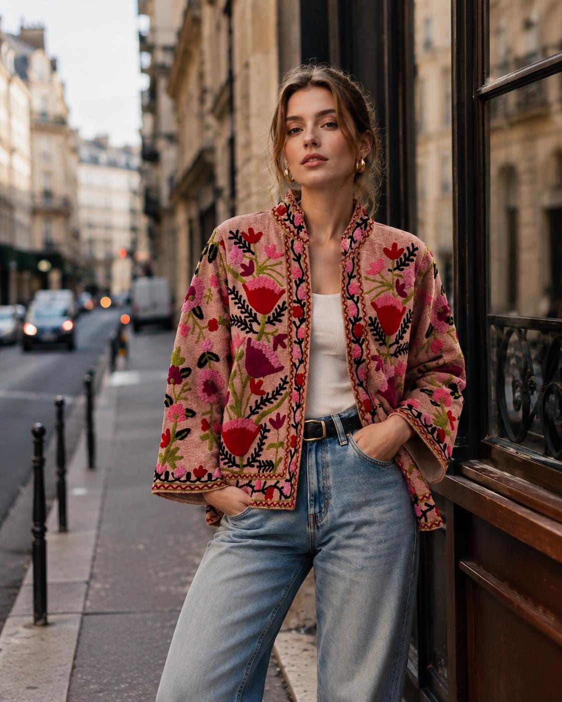 Womens Vintage Embroidered Coat - Etsy