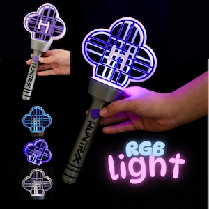 K-Pop Demon Hunters Huntrix Light Stick | Kpop Fan Glow Stick | Concert RGB Light Up Wand