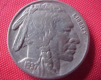 1937 Buffalo Nickel: Vintage 30s Collectible (XF)