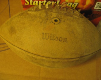 Vintage 60s Wilson TD Football: Collectible Sports Decor