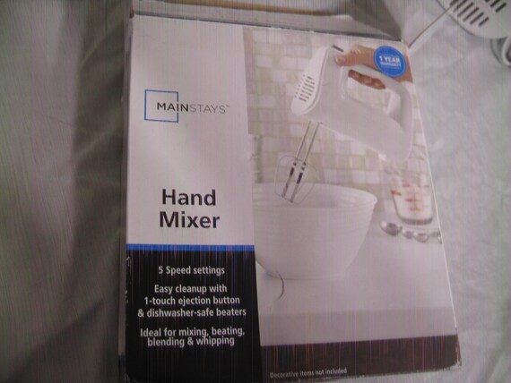 mainstays hand mixer