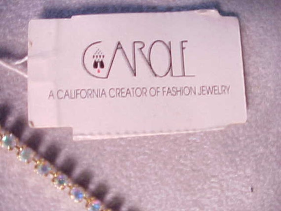 Gift Carole NOS Dainty Sparkling Fashion Pendant … - image 4