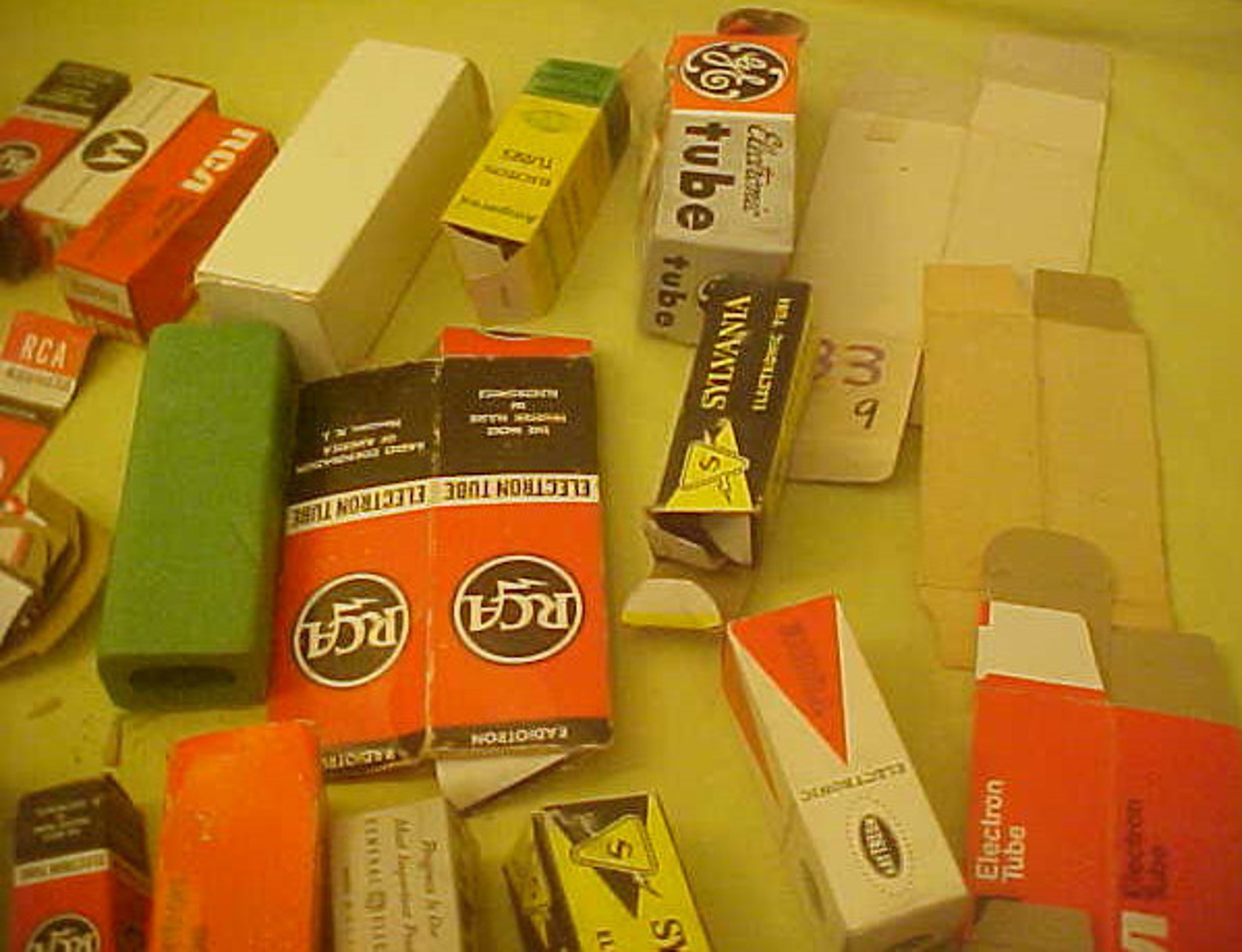 Vacuum Tube Boxes 30s to 60s Vintage Lot of 33 Sale Etsy