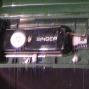 Vintage Singer Sewing Machine ButtonHoler in box vintage 50s for 99K