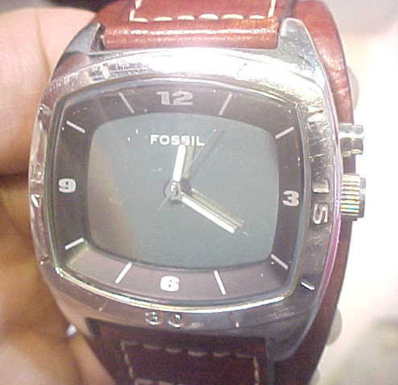 Awesome Fossil Big Tic AM3695 WristWatch Vintage 90s Watch Etsy
