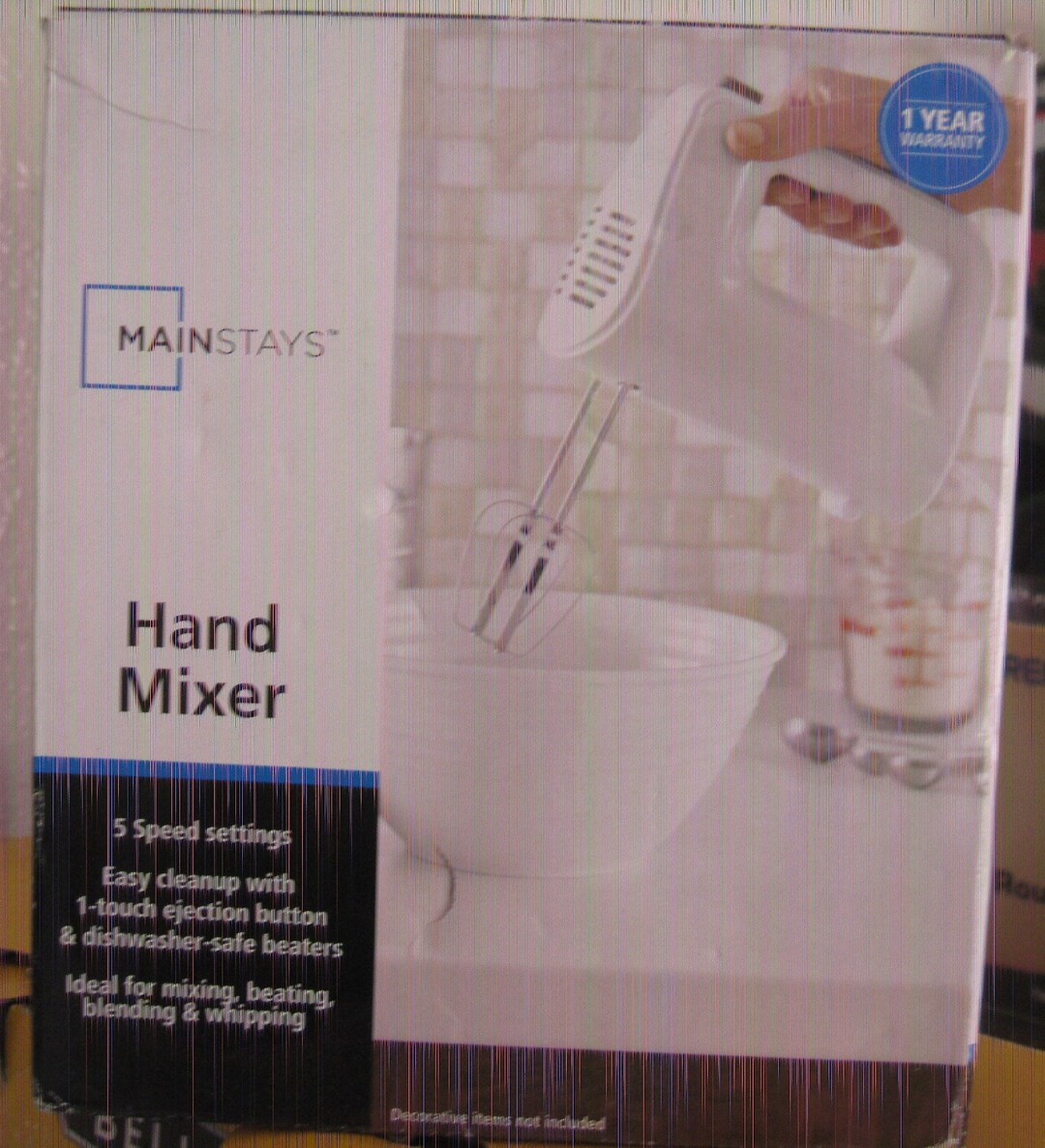 mainstays hand mixer