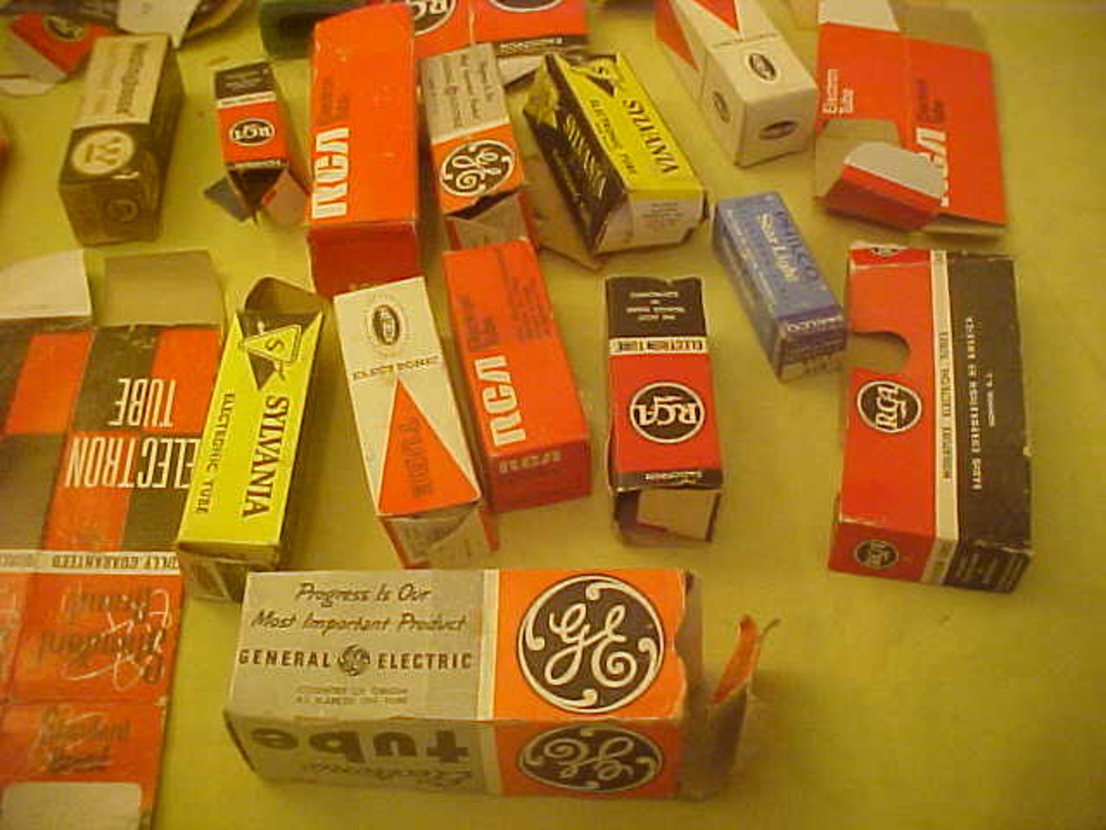 Vacuum Tube Boxes 30s to 60s Vintage Lot of 33 Sale Etsy