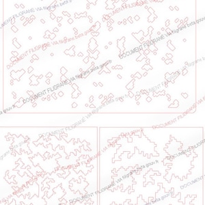 May include: A digital illustration featuring a pattern of pixelated shapes in a light red color, scattered across a white background. The image includes the text "DOCUMENT FILIGRANE VIA filigrane beta.gouv.fr".