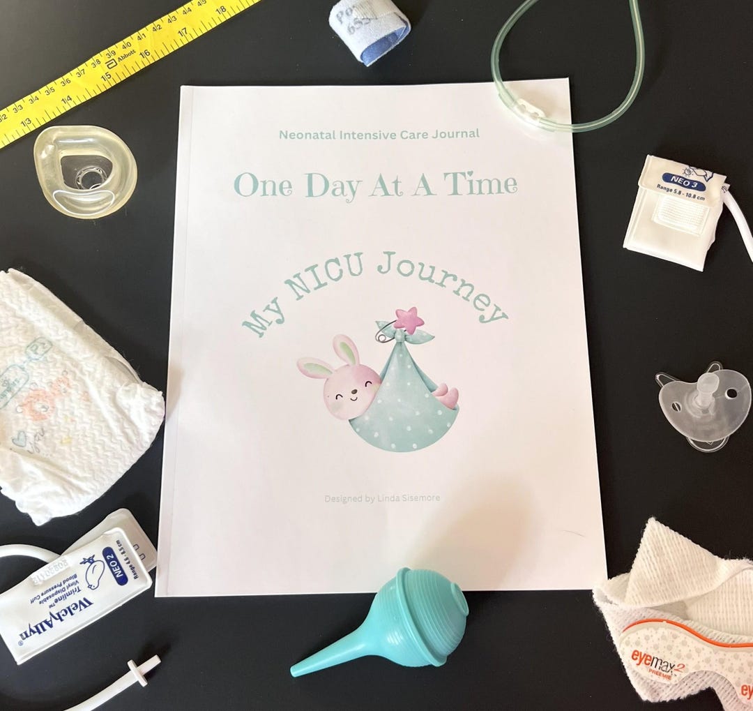 My NICU Journal "one Day at a Time" - Etsy