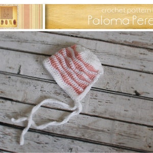 INSTANT DOWNLOAD - Crochet Baby Bonnet  Pattern - Baby Waves Bonnet Crochet Pattern