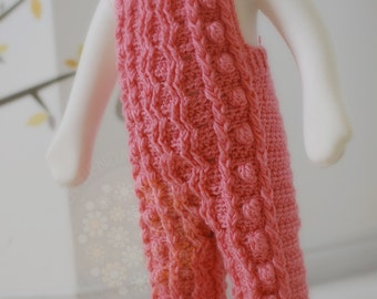 INSTANT DOWNLOAD - Crochet Pattern Aran Overalls (Light Worsted Weight)
