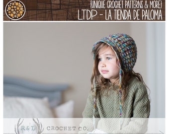 INSTANT DOWNLOAD - Crochet Pattern for Isabella Bonnet