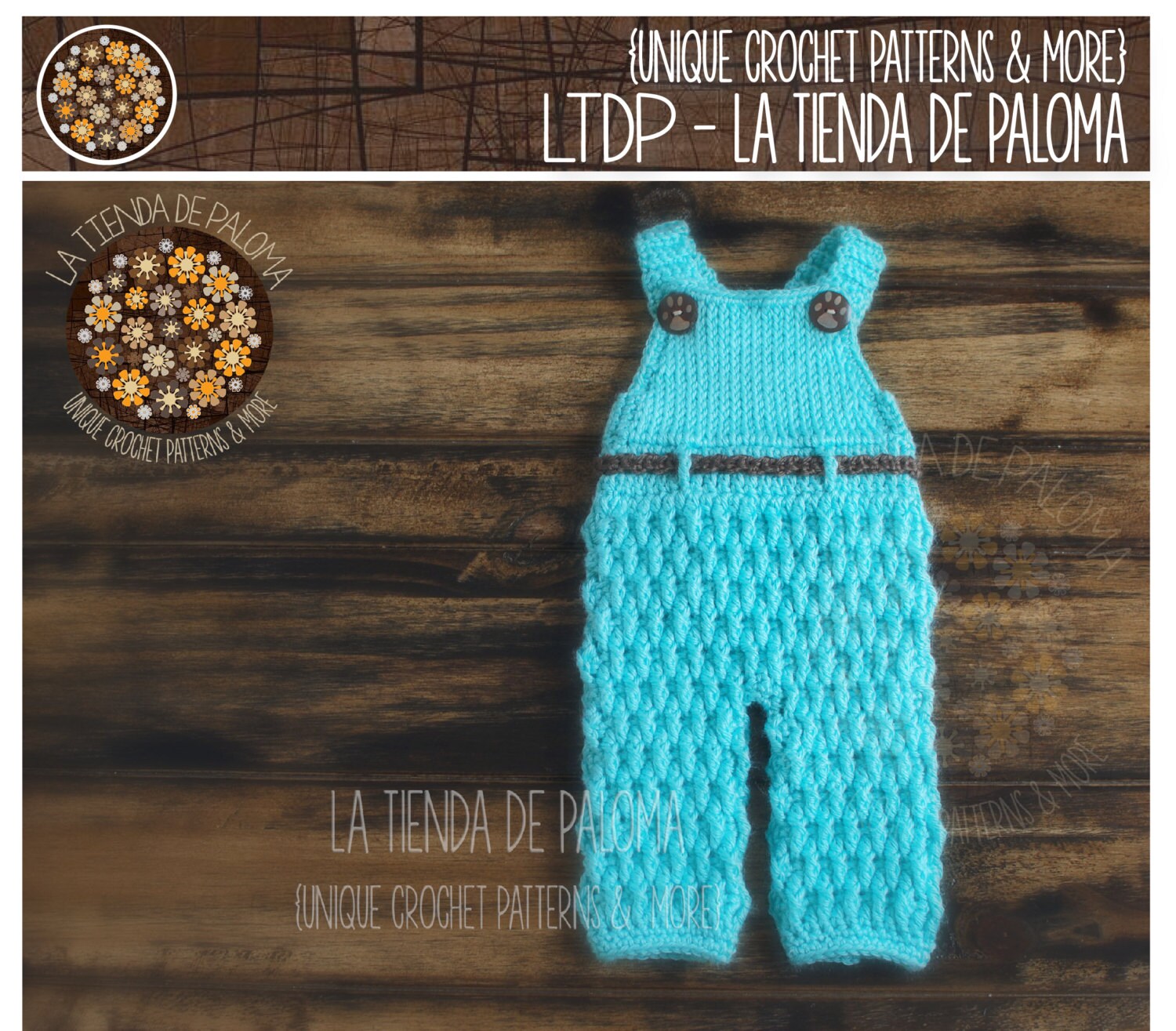 INSTANT DOWNLOAD Crochet Pattern for Jamie Overalls Etsy