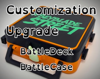 BattleDeckまたはBattleCaseのテキスト/ロゴのカスタマイズ