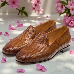 Woven Loafer Vintage 9.5 - Etsy display picture 3