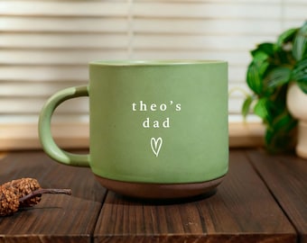 Personalized New Dad Mug, Custom Name Daddy Mug, First Time Dad Gift, Baby Shower Gift for Dad, Future Daddy Gift, Father's Day Mug