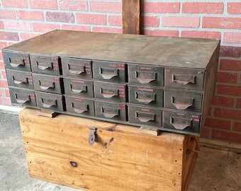 Vintage 1950's Industrial Craftsman Metal Store Display Parts
