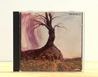Trouble Psalm 9 CD Album 1984 80s Doom Metal Blade Records Rare True Vintage
