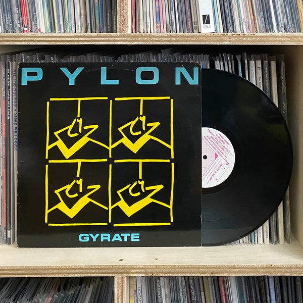 Pylon Gyrate Vinyl LP Record Album 1st Press First Pressing 1980 DB - 54 VG+/G